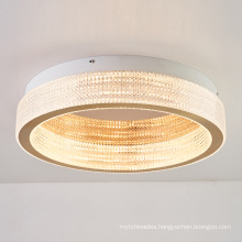 Wholesale modern office surface mounted gold aluminum acrylic round ceiling light